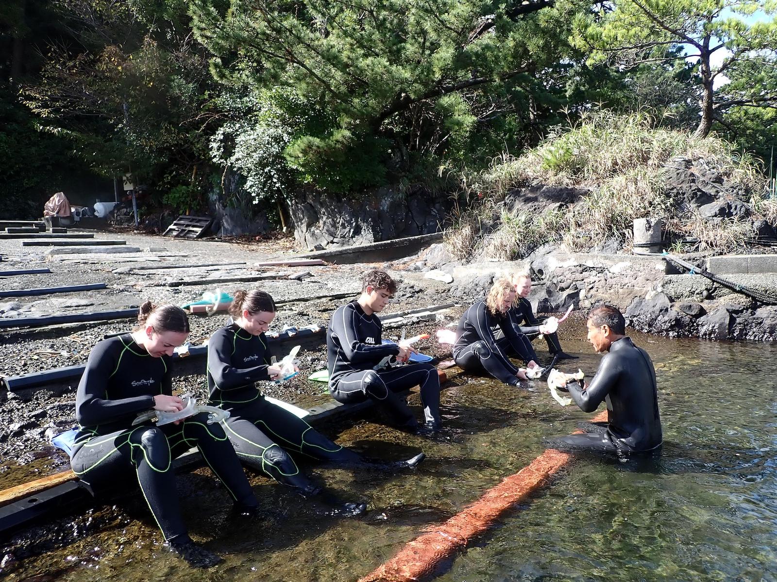 城ヶ崎海岸・伊豆海洋公園での海中観察